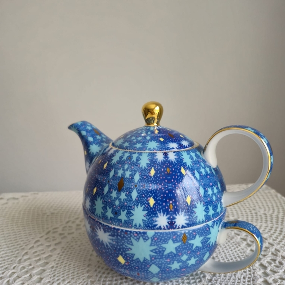 Fine Porcelain Tea Set - Picture 8 of 9